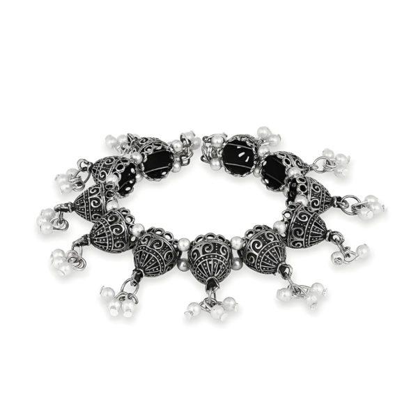 Adjustable Pearl Bracelet - Image 3