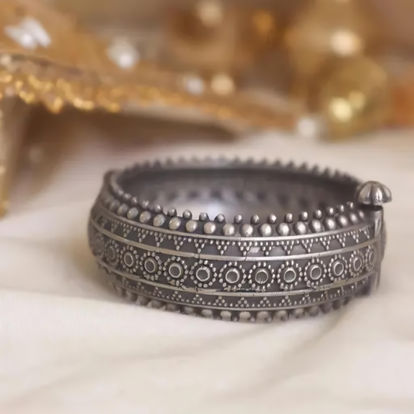 Brass Silver Kada 4(3)