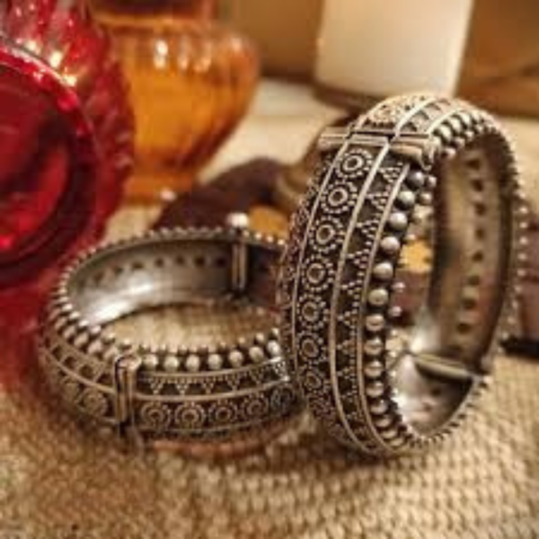Brass Silver Kada - Image 2