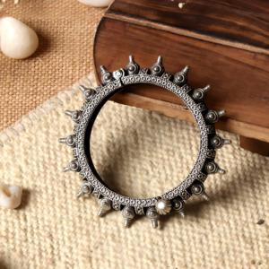 Brass Silver Spike Kada