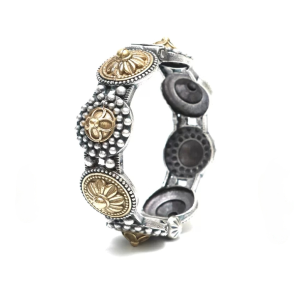 Dual Toned Brass Kada - Image 6