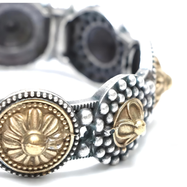 Dual Toned Brass Kada - Image 7