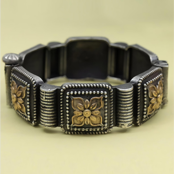 Dual Toned Brass Kada - Image 2