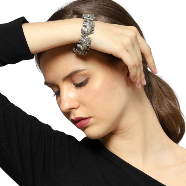Elephant Bracelet Bangle - Image 5