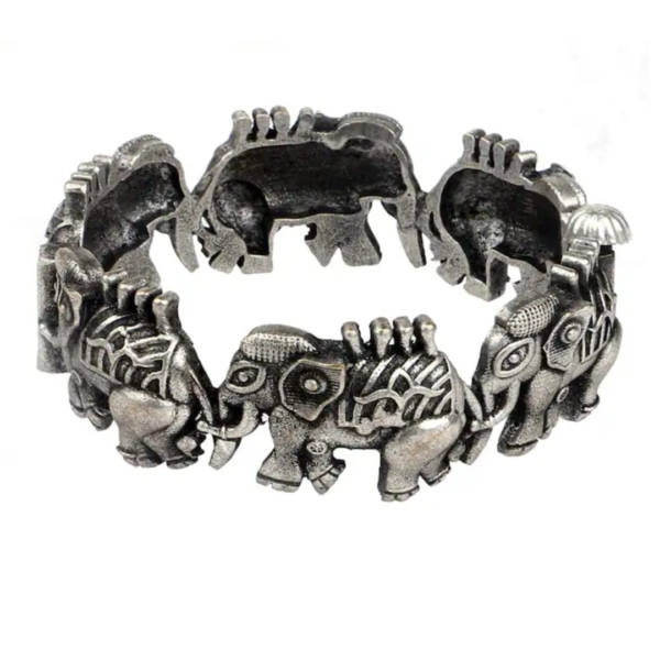 Elephant Bracelet Bangle - Image 2