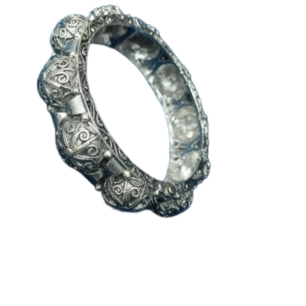 German Silver Boho Bracelet - Image 2