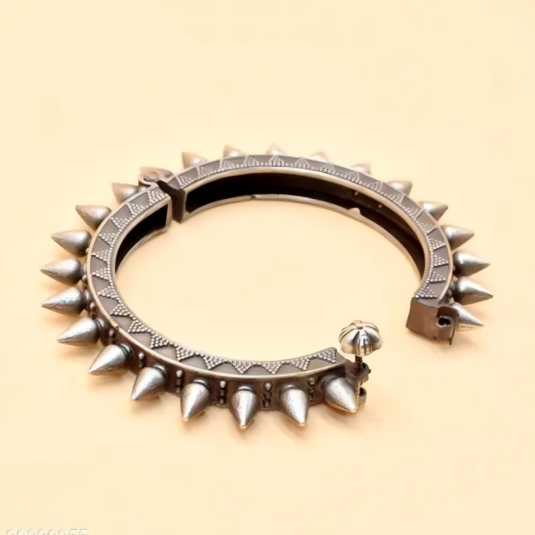 German Silver Boho Bracelet Bangle - Image 5