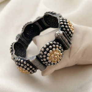 Gol Moti Dual Toned Brass Kada (5)