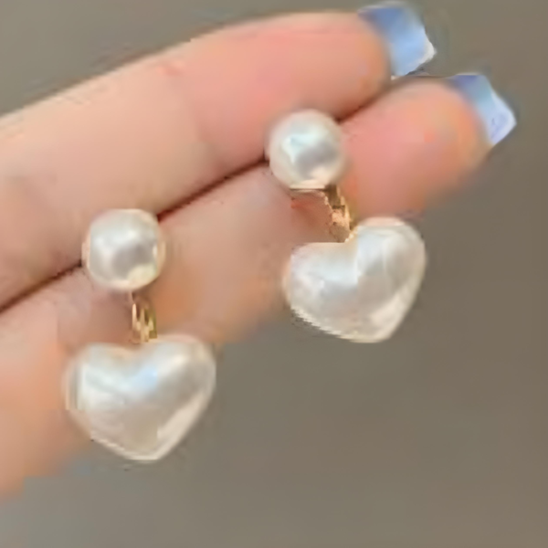 Heart Earrings - Image 4
