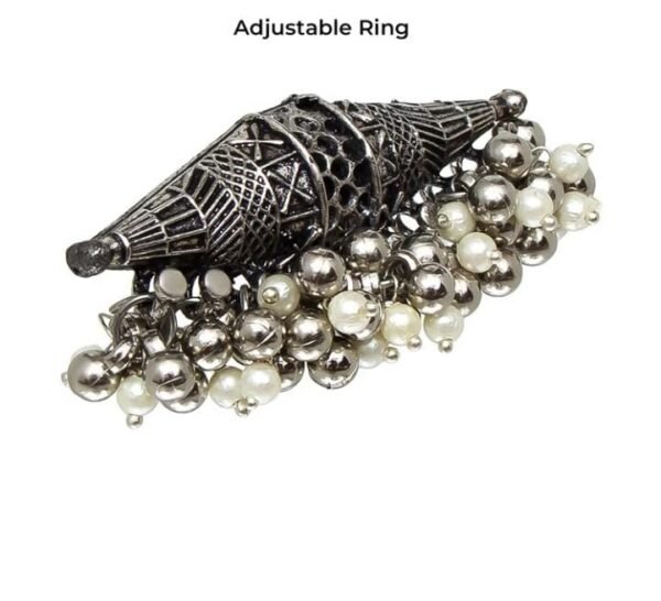 Pearl Dholak Ring