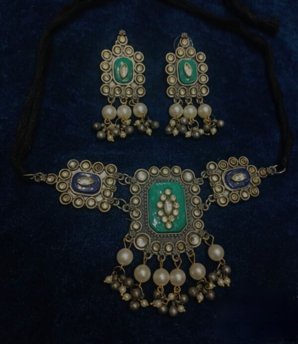 Meenakari Necklace Set