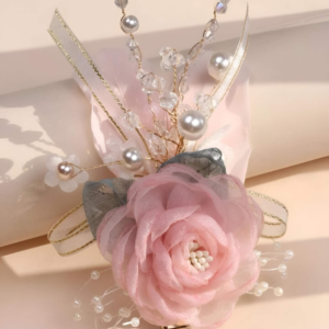 Korean Hair Accessories Rose Hair Clips (1)