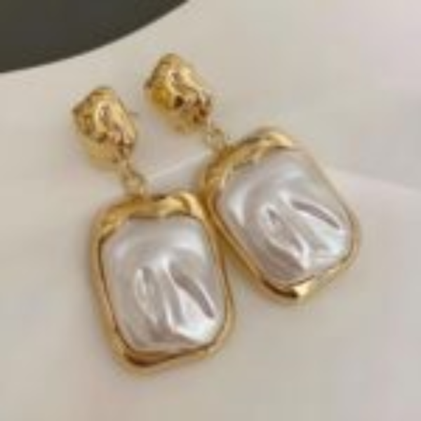 Korean Pearl Earrings - Image 2