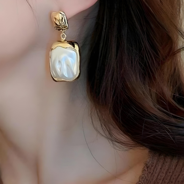 Korean Pearl Earrings - Image 5