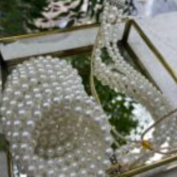 Pearl Spiral Bracelet and Necklace (Festive Combo) - Image 3