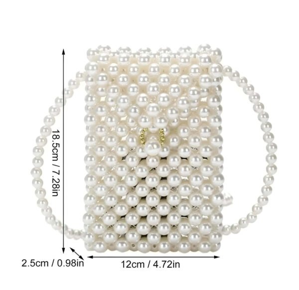 Stylish Pearl Mobile Cover Sling Bag - Image 5