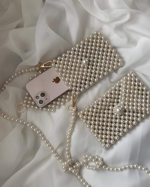 Stylish Pearl Mobile Cover Sling Bag