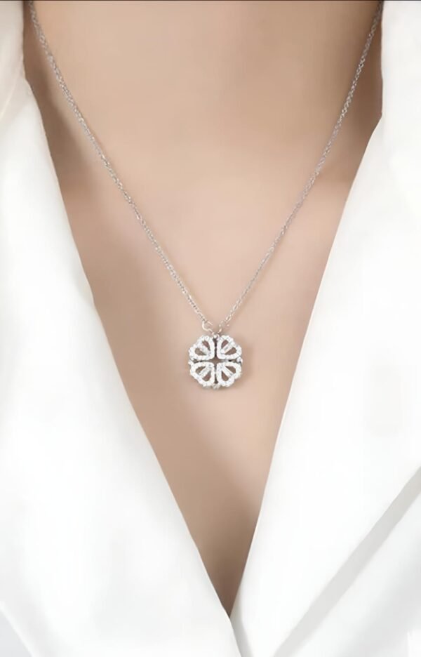 Magnetic Openable Heart Chain Pendant - Image 5