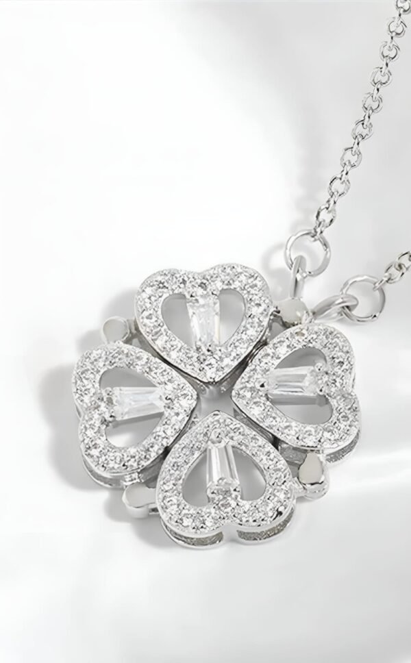 Magnetic Openable Heart Chain Pendant - Image 2