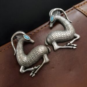 Silver Replica Stud Earrings