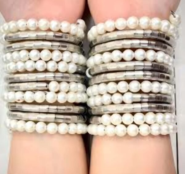 Spiral Viral Pearl Fusion Bracelet - Image 4