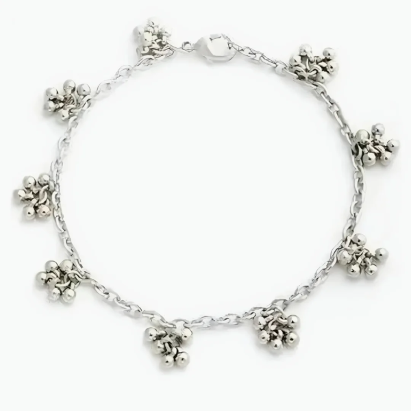 Minimal Ghungharoo Light Weight Anklet Payal for Women - Image 3