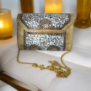 Handmade Metal Clutch