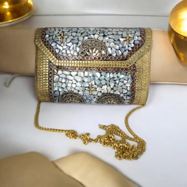 Handmade Metal Clutch - Image 3