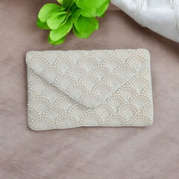 Pearl Clutch Handbag