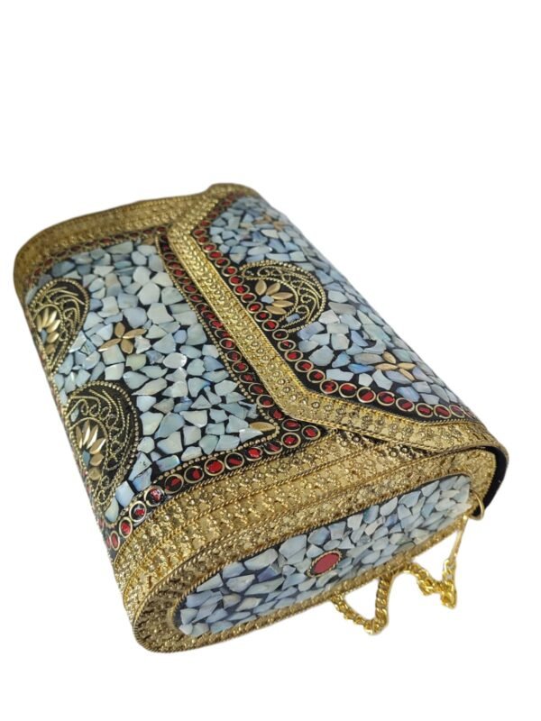 Handmade Metal Clutch - Image 4