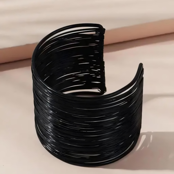 Multilayer Stylish Black Handcuf - Image 2