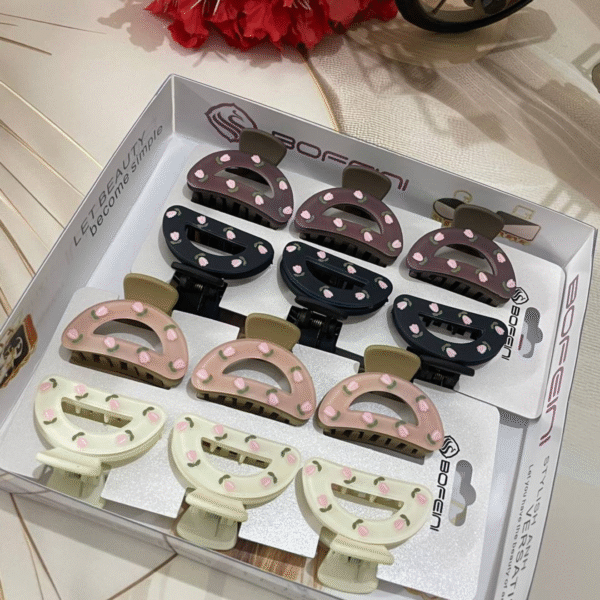 Elegant High Quality Hair Claw Clips Hair Accessories for Women (Pack of 2 Pcs) - Image 2