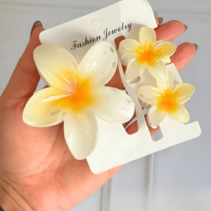 Flower Hair Claw Clips for Girls – Stylish & Trendy Hair Accessories