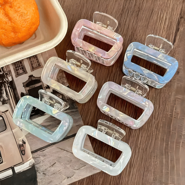 Premium Bofeini Hair Claw Clips for Women and Girls – Set of 2 (Random Colors) - Image 2