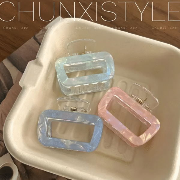 Premium Bofeini Hair Claw Clips for Women and Girls – Set of 2 (Random Colors) - Image 3