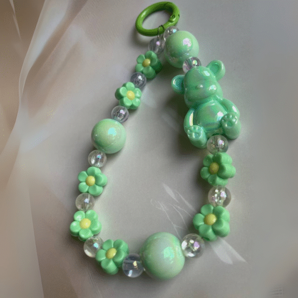 Cute Mobile Phone and Bag Charms (Green) - Image 4
