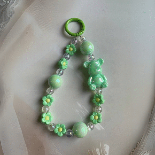 Cute Mobile Phone and Bag Charms (Green) - Image 3