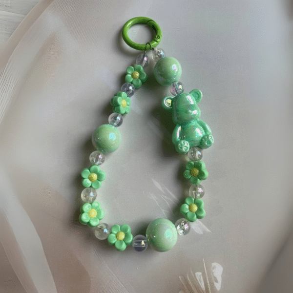 Cute Mobile Phone and Bag Charms (Green) - Image 2
