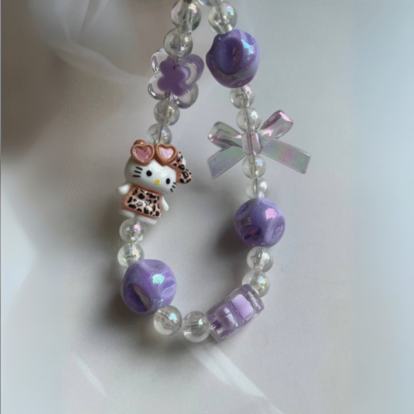 Cute Mobile Phone and Bag Charms (Lavender) - Image 2