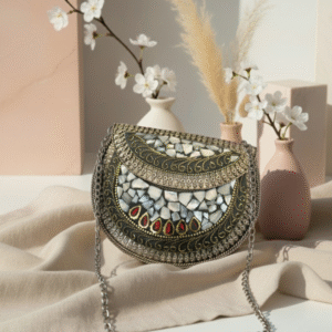 Handmade Mosaic Antique Clutch Handbag