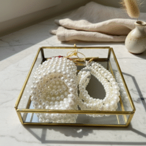 Pearl Spiral Bracelet and Necklace