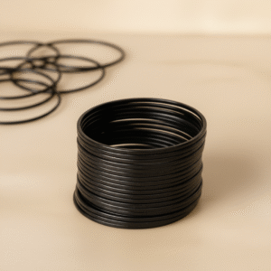 Traditional Oxidized Bangles Set (Black)