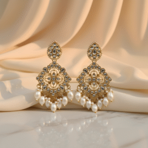 Kundan Beaded Statement Earrings (10)